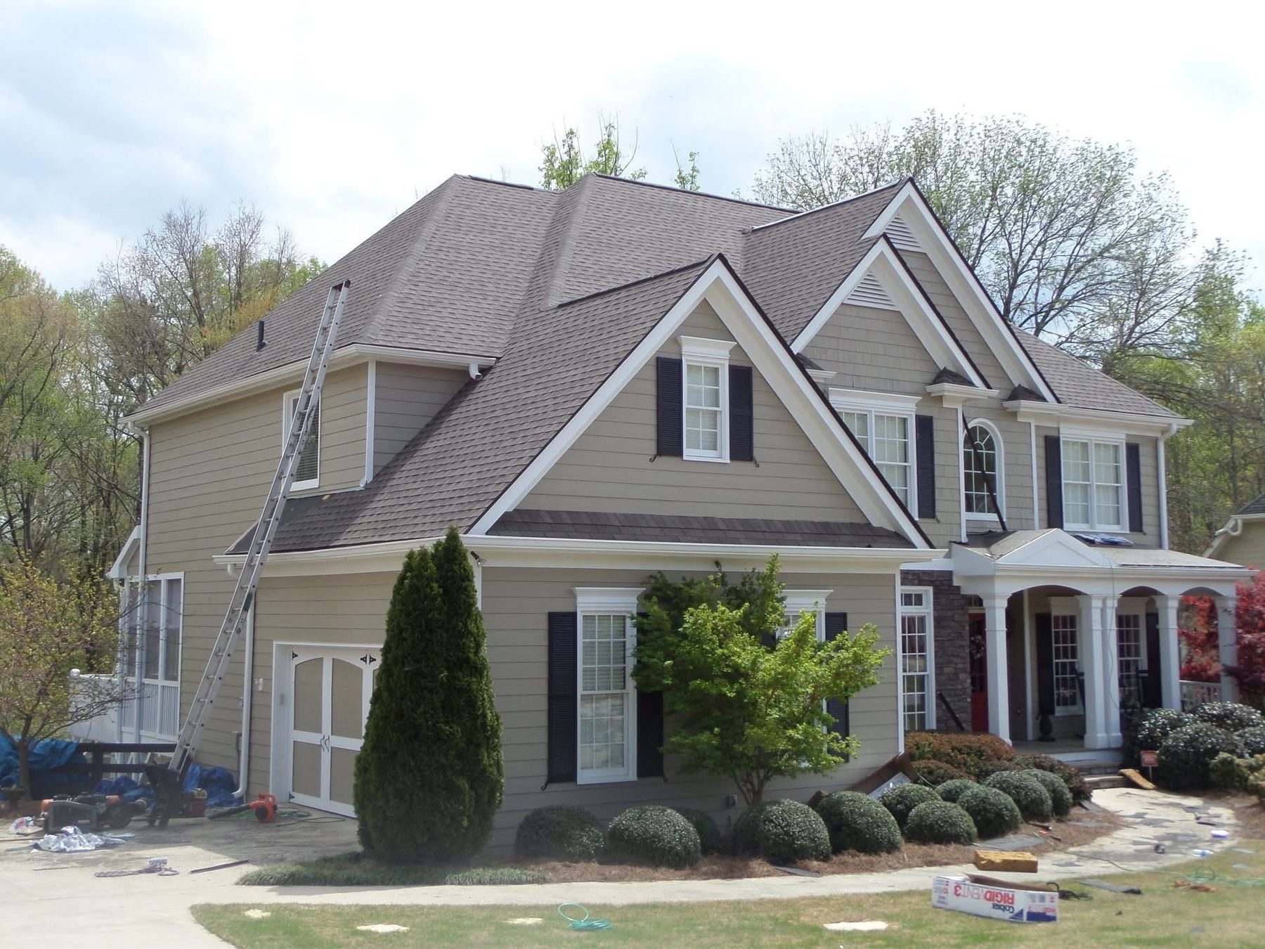 Roof Repair — Total Choice Roofing project in Suwanee, GA